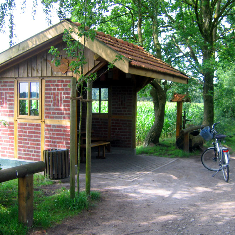 Rasthütte in der nähe von Graes